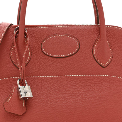Hermes Taurillon Clemence Bolide 31 Rouge Pivoine 8 of 11