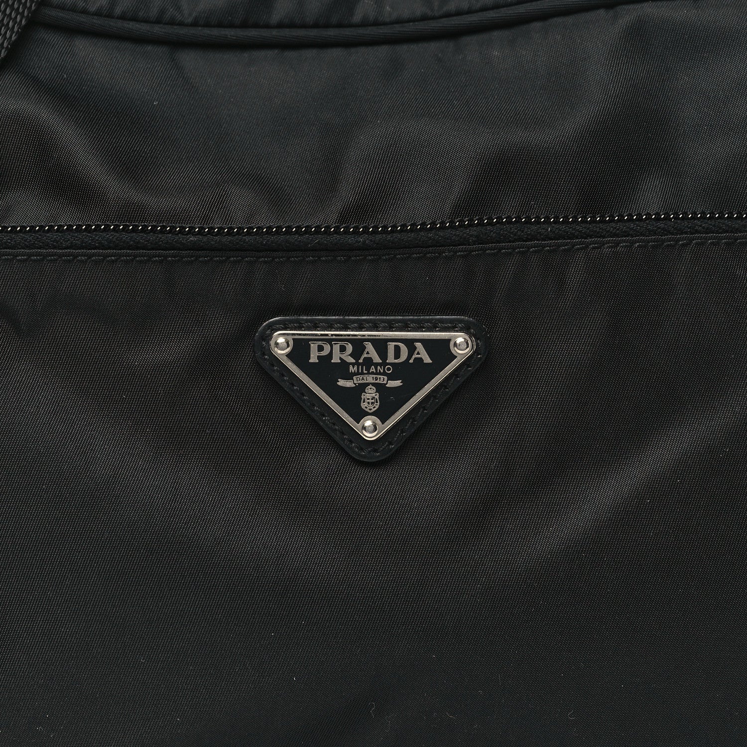 Prada Nylon Vela Messenger Bag Black 8 of 10