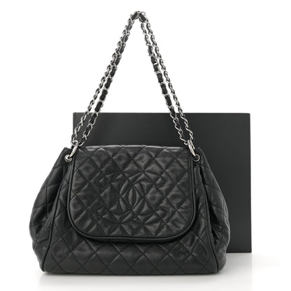 Chanel Caviar Quilted Timeless Accordion Flap Black 11 of 11