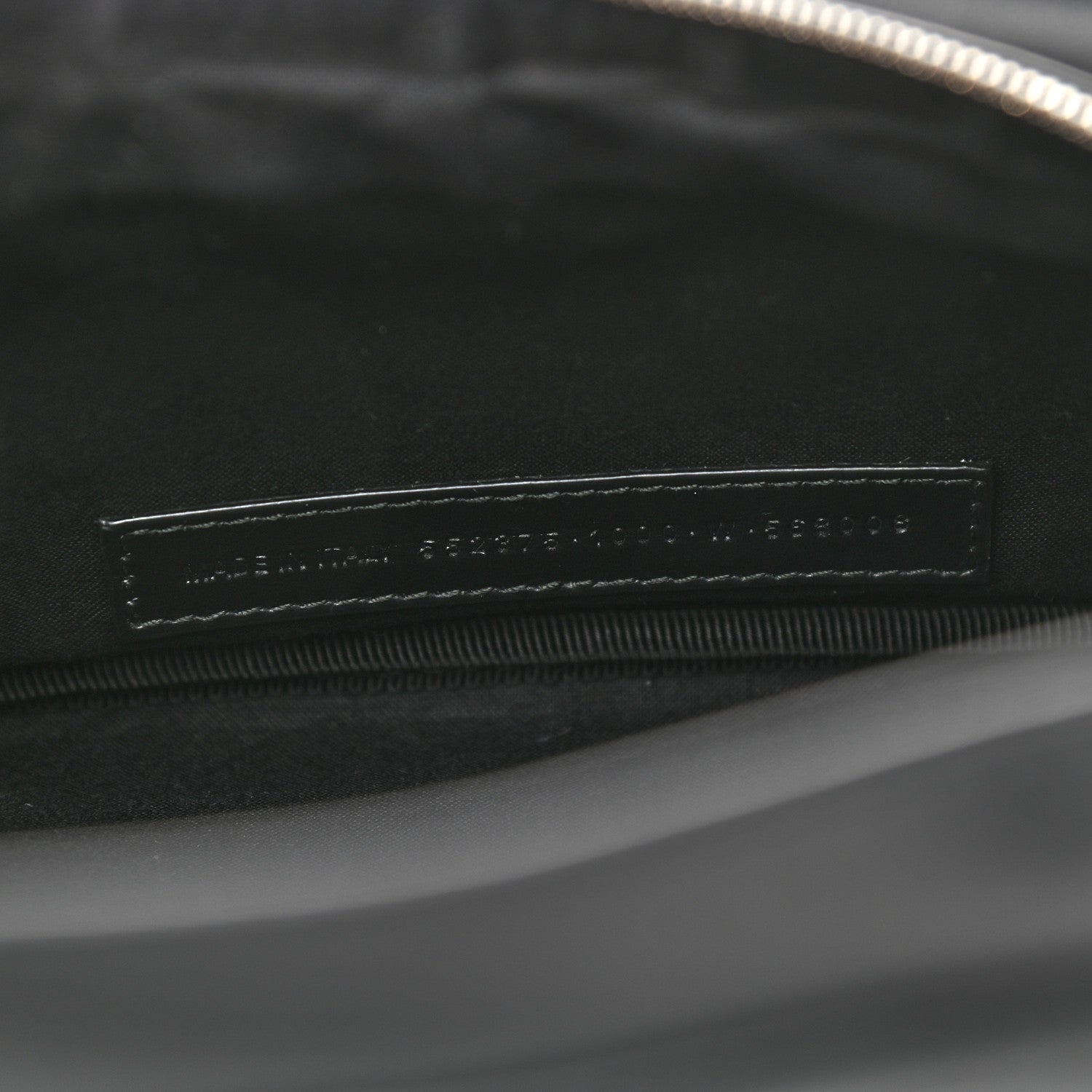 Balenciaga Supple Calfskin Signature Logo Large Everyday Beltpack Black 6 of 10