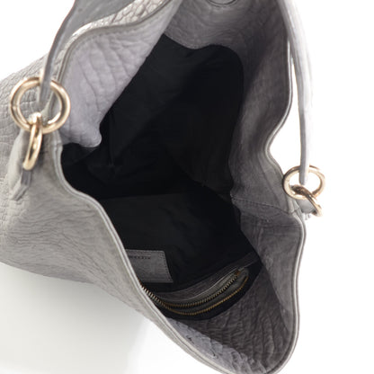 Alexander Wang Pebbled Lambskin Darcy Hobo Grigio 7 of 7