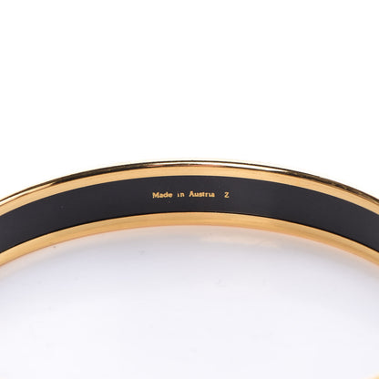 Hermes Enamel Printed Narrow Bracelet 70 4 of 7