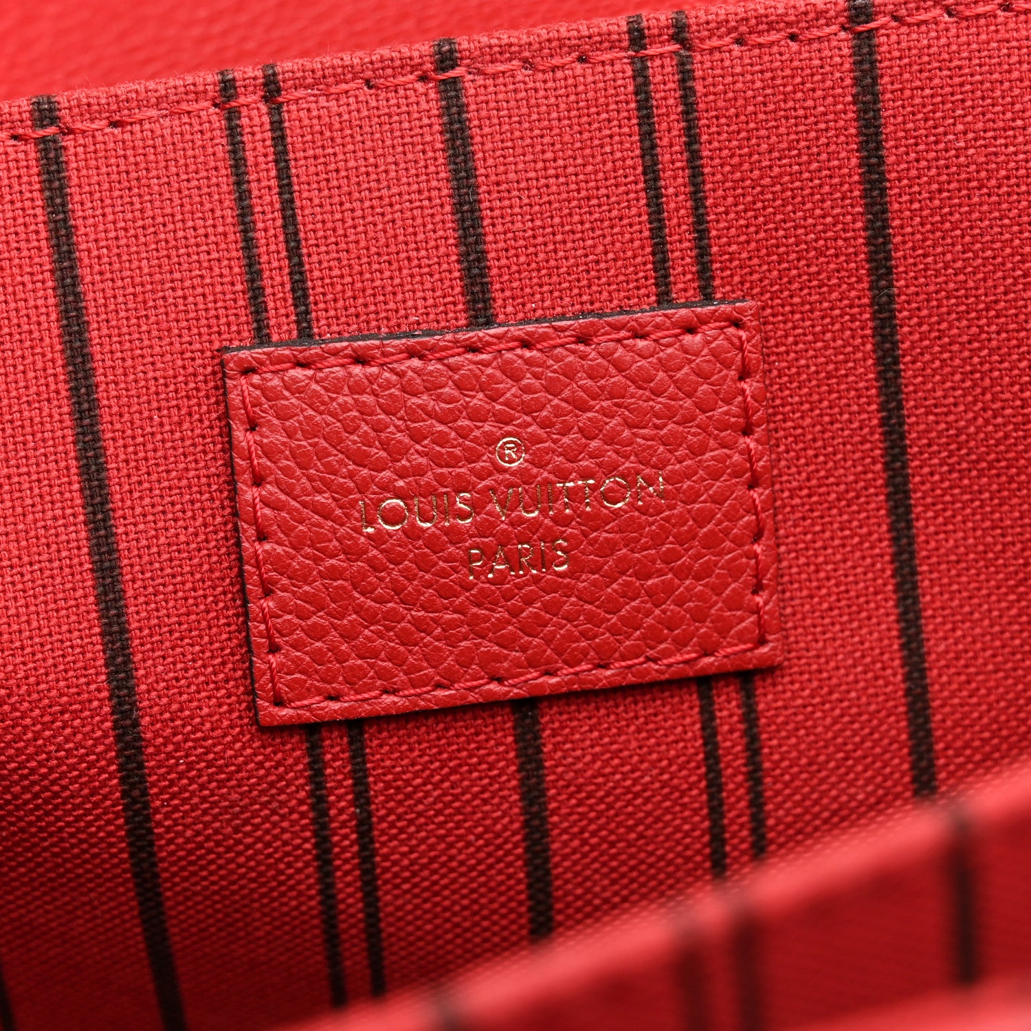 Louis Vuitton Empreinte Pochette Metis Cherry 6 of 10