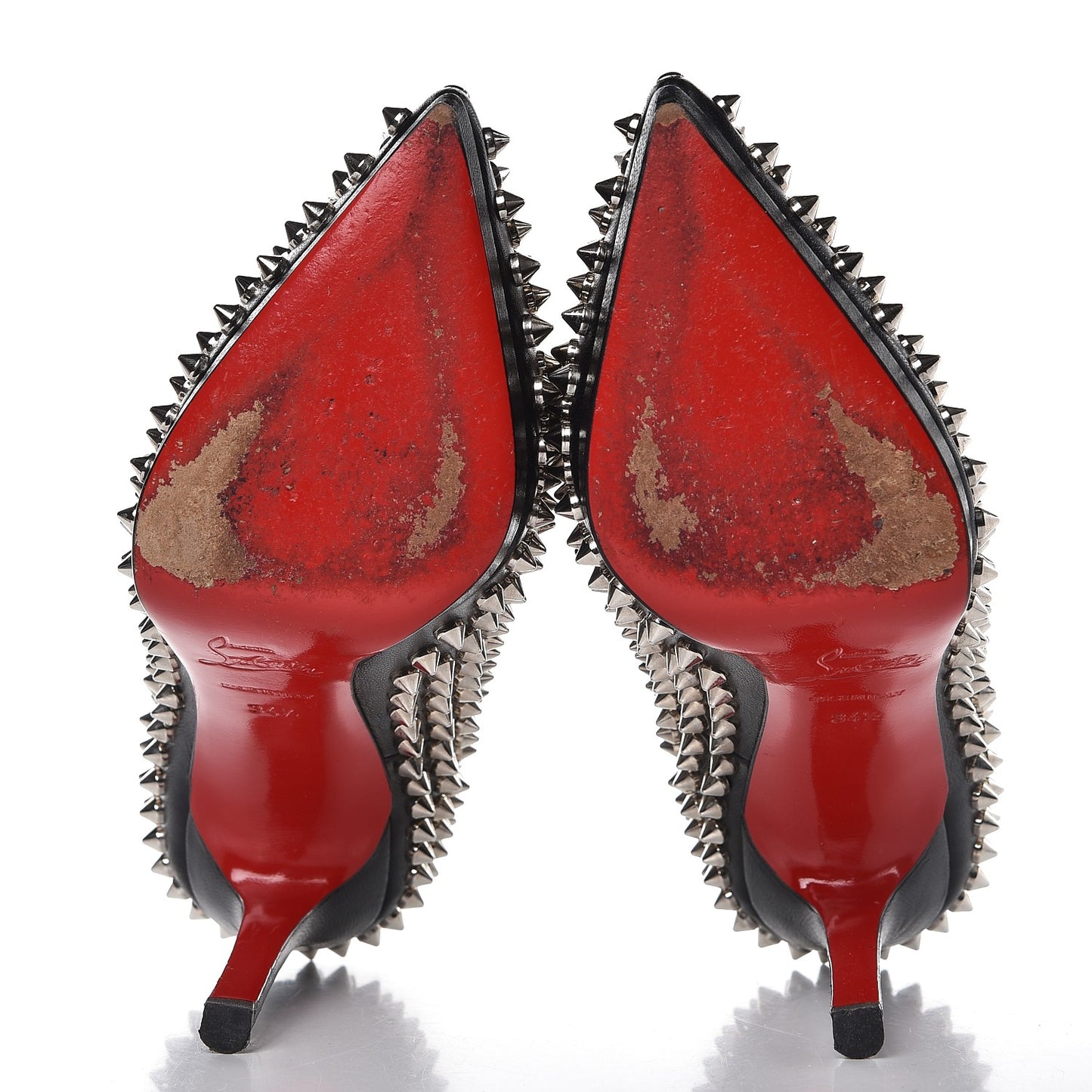 Nappa Pigalle Plato Spikes 120 Pumps 34.5 Black