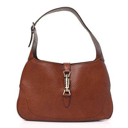 Gucci Soft Grained Calfskin Small Jackie O Hobo Brown 1 of 9