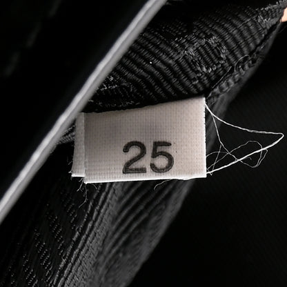 Prada Re-Nylon Tessuto Brushed Calfskin Backpack Black 8 of 11