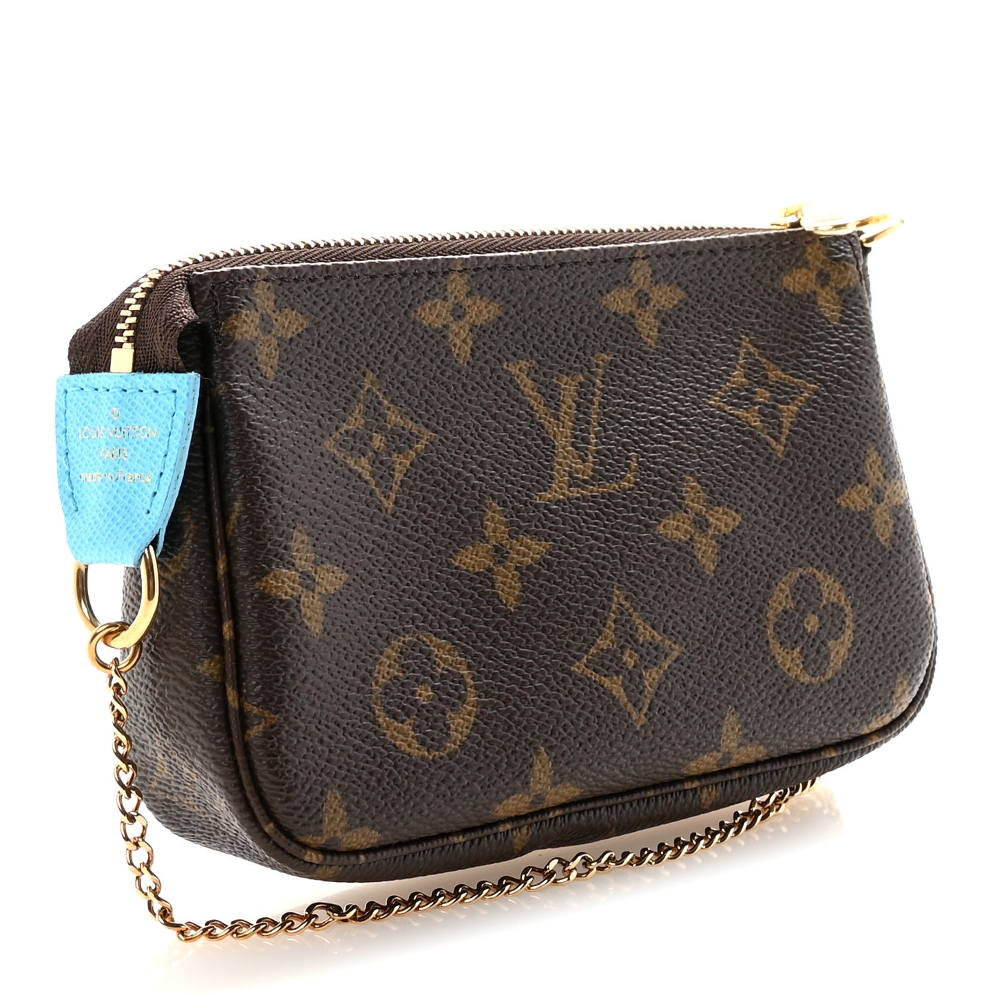 Monogram 2022 Christmas Animation Tokyo Mini Pochette Accessories Blue