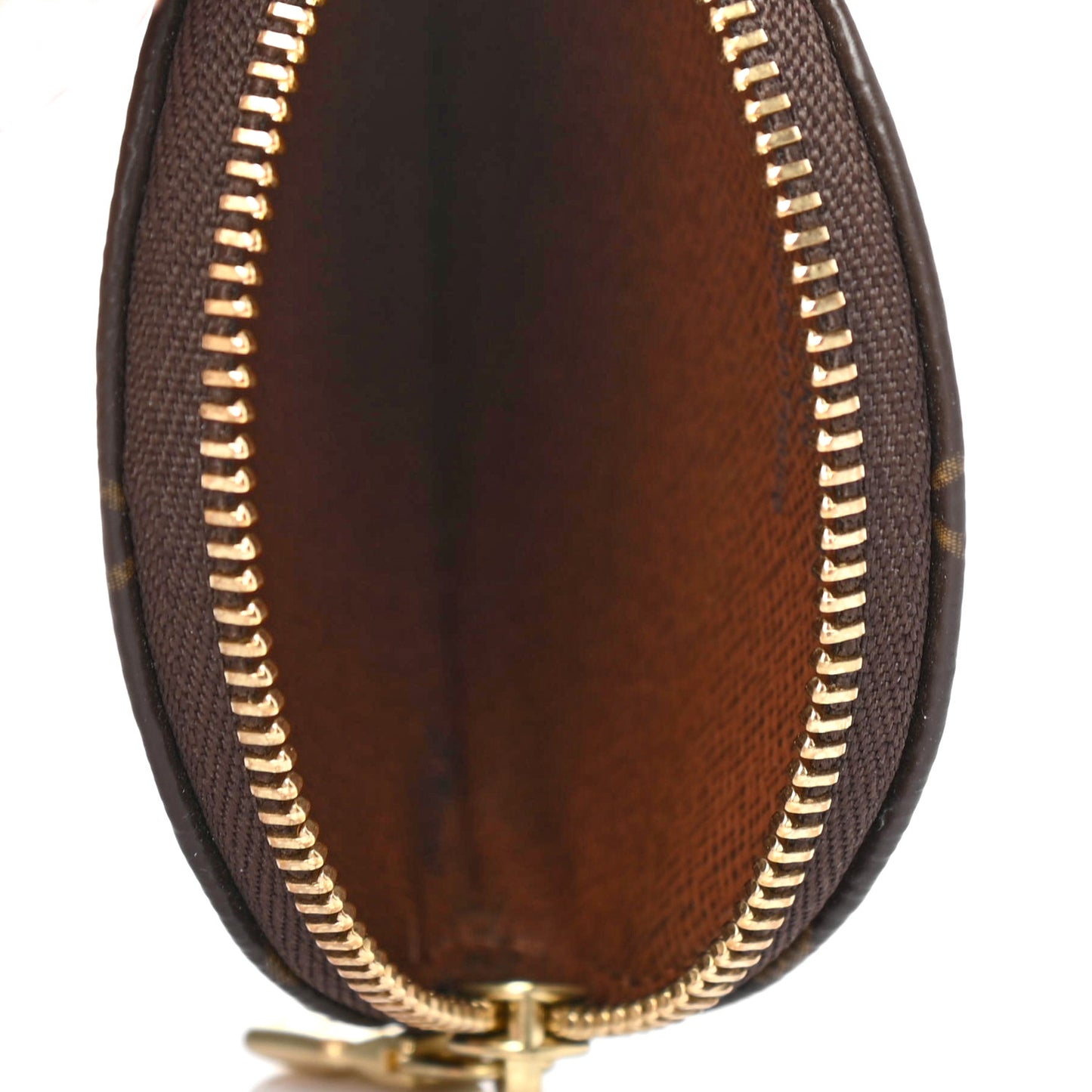 Monogram Round Coin Purse