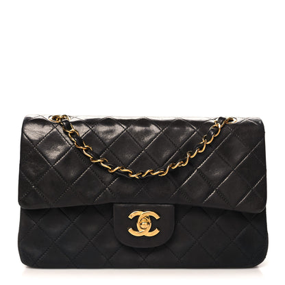 Chanel Lambskin Quilted Small Double Flap Black 1 of 11