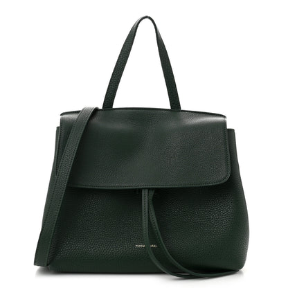 Mansur Gavriel Tumbled Calfskin Mini Lady Bag Moss 1 of 10