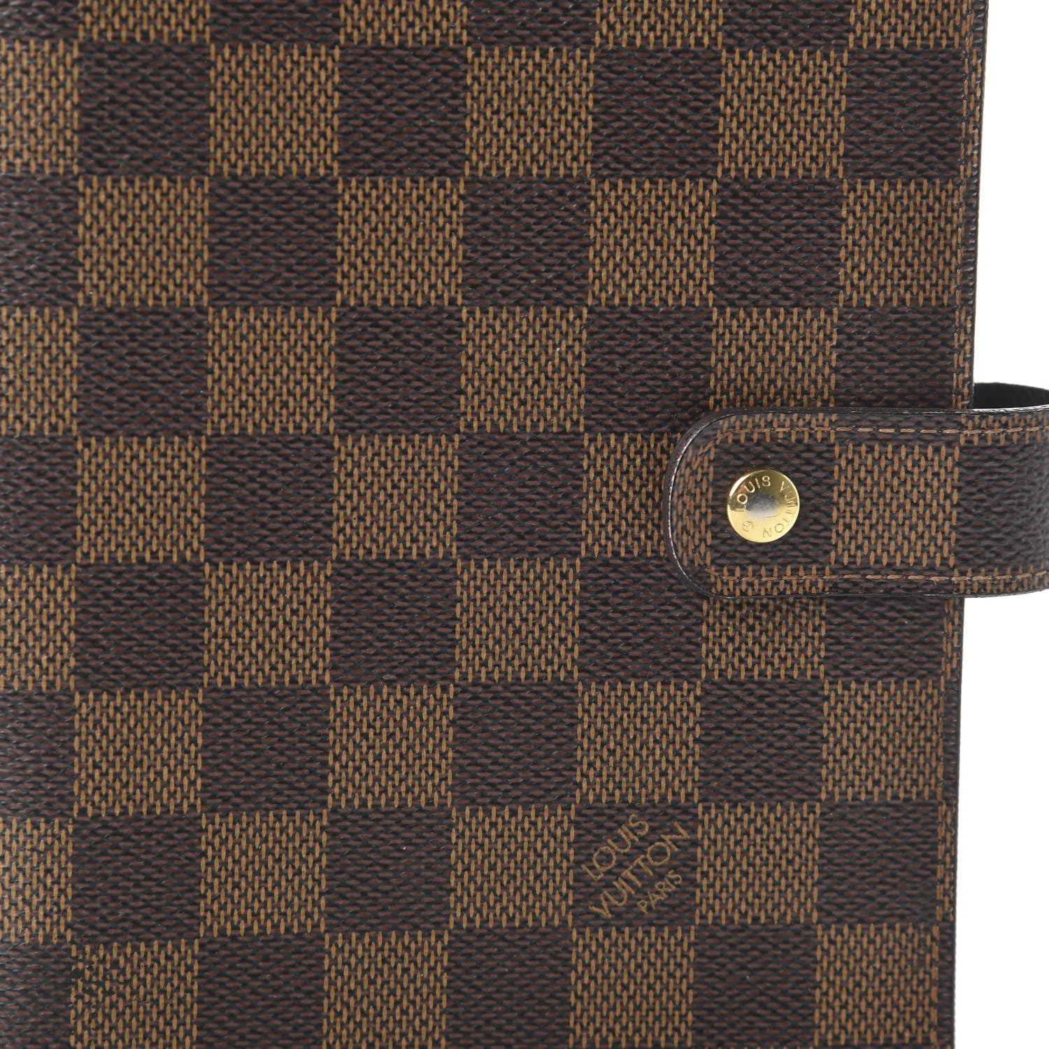 Louis Vuitton Damier Ebene Medium Ring Agenda Cover 10 of 10