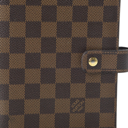 Louis Vuitton Damier Ebene Medium Ring Agenda Cover 10 of 10