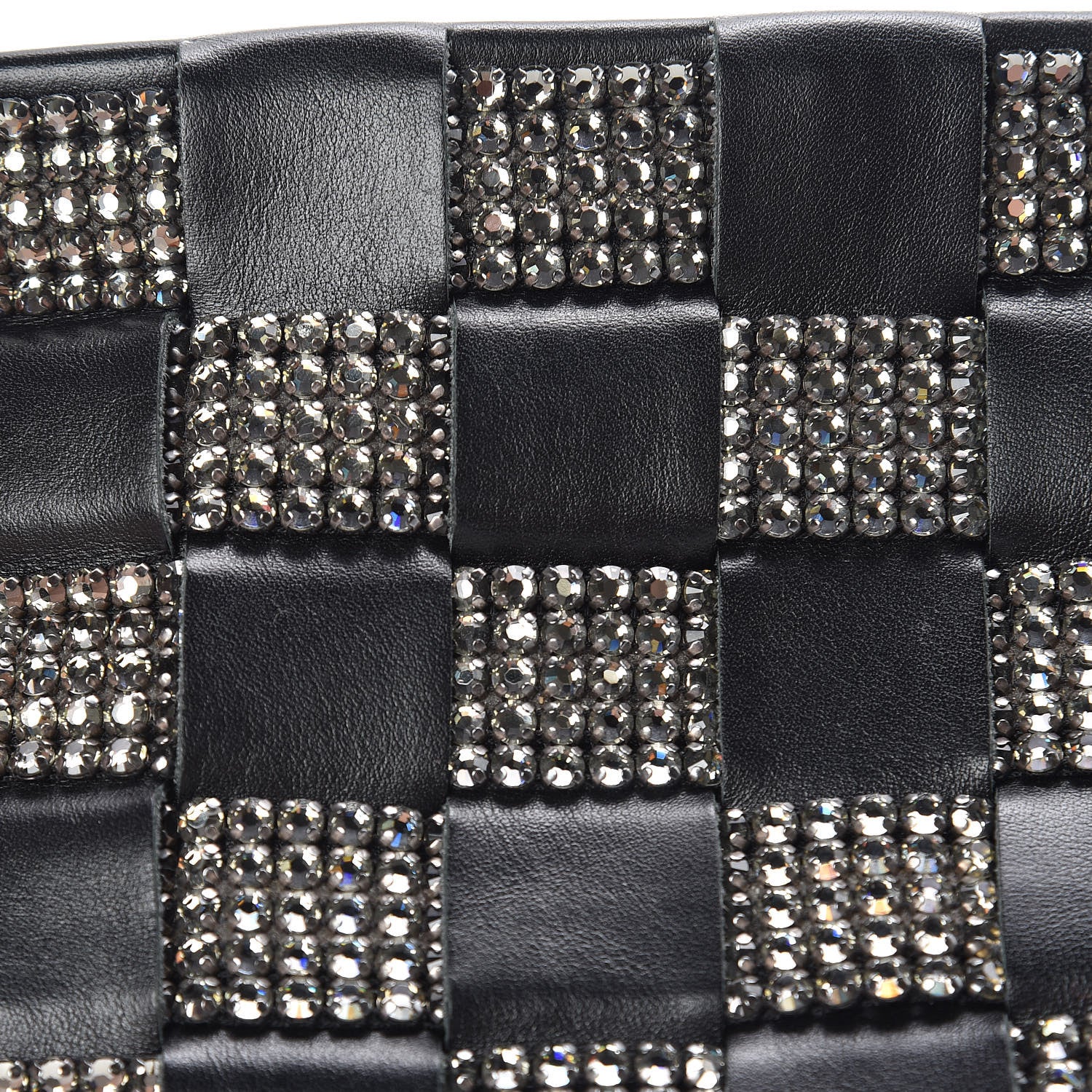 Chanel Lambskin Crystal Wristlet Black 13 of 14