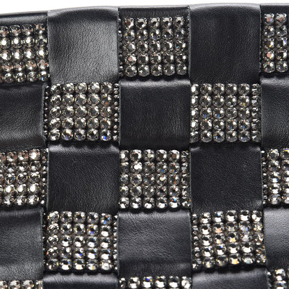 Chanel Lambskin Crystal Wristlet Black 13 of 14