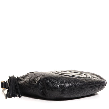 Gucci Pebbled Calfskin Medium Soho Hobo Black 4 of 7