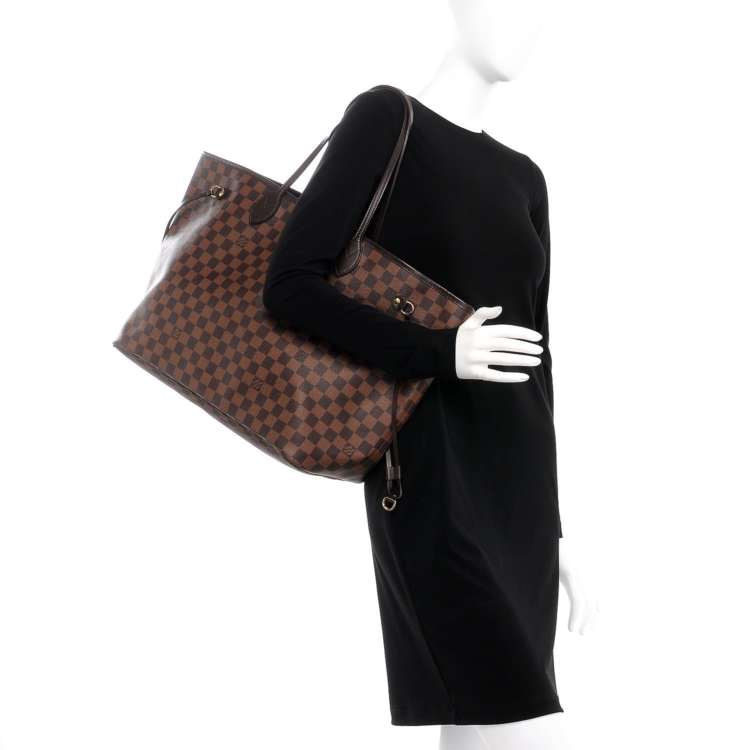 Louis Vuitton Damier Ebene Neo Neverfull GM 2 of 14