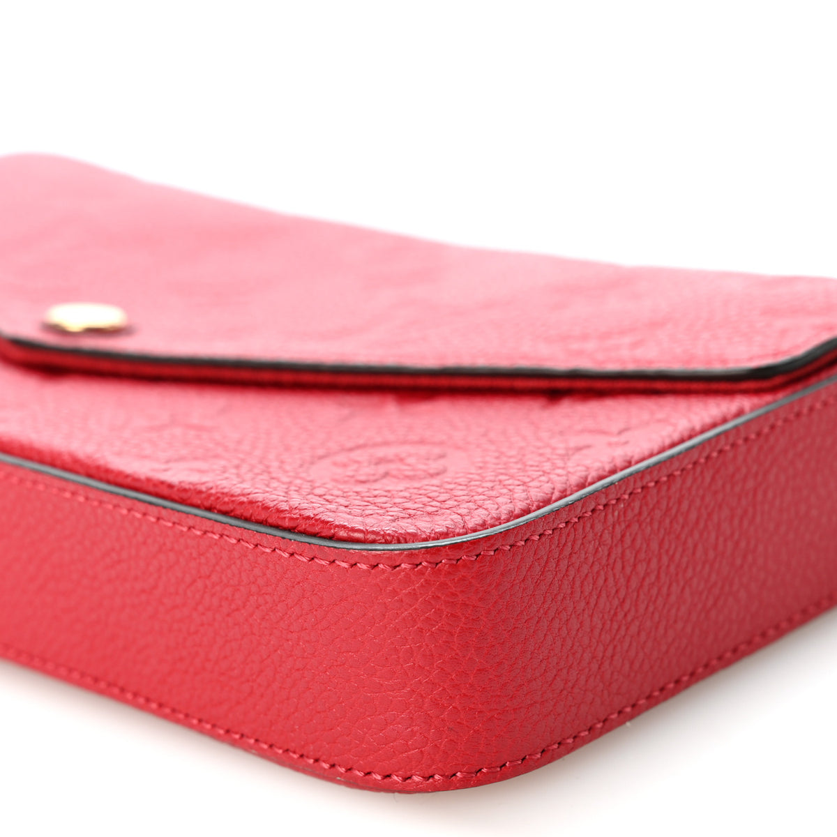 Louis Vuitton Empreinte Pochette Felicie Chain Wallet Scarlet 11 of 11