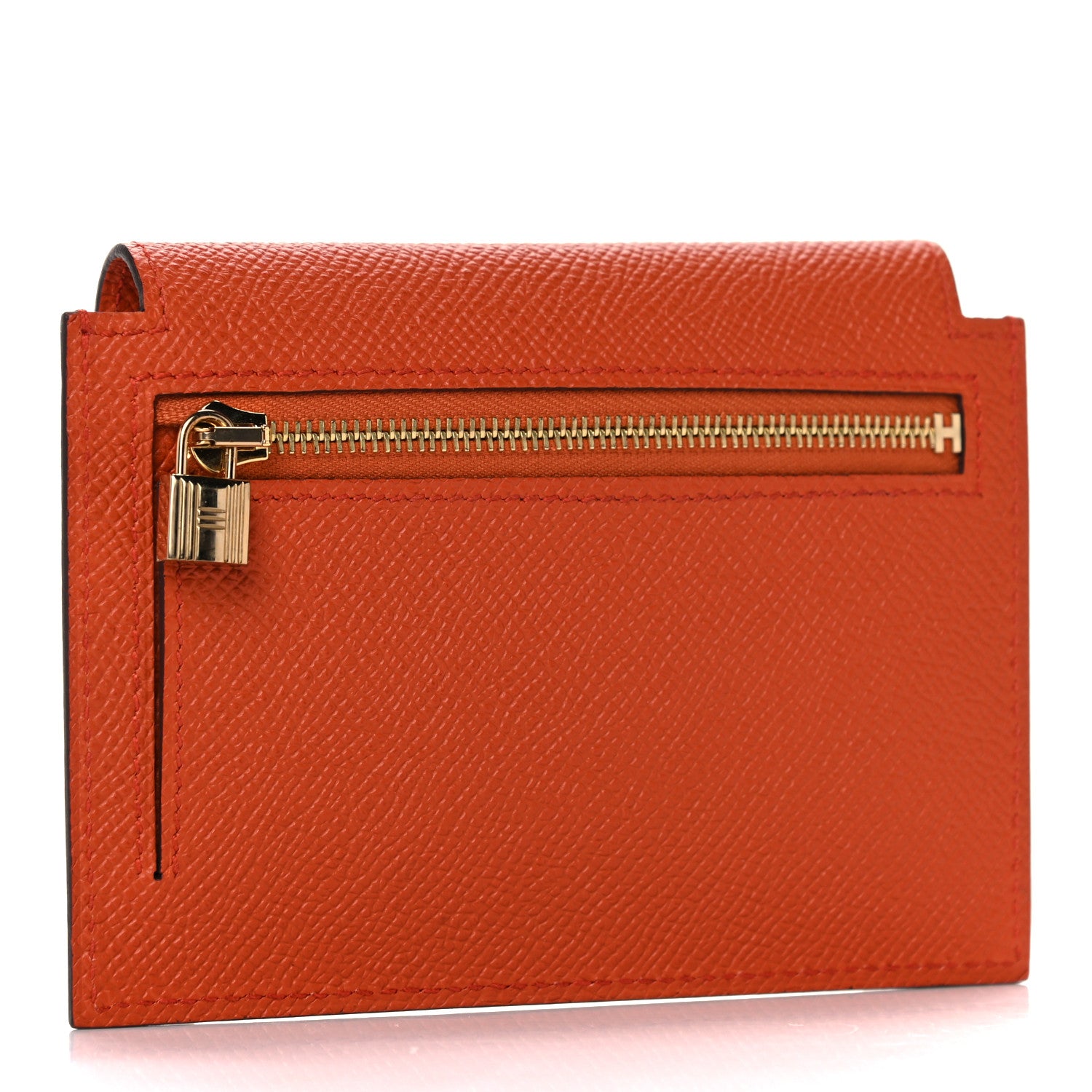 Hermes Epsom Kelly Pocket Compact Wallet Terre Battue 3 of 9