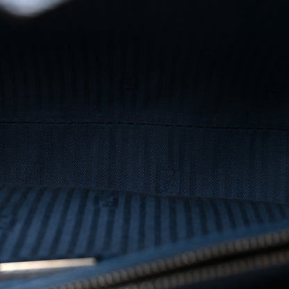 Fendi Vitello Elite Petite 2Jours Tote Blue Cobalto 6 of 10