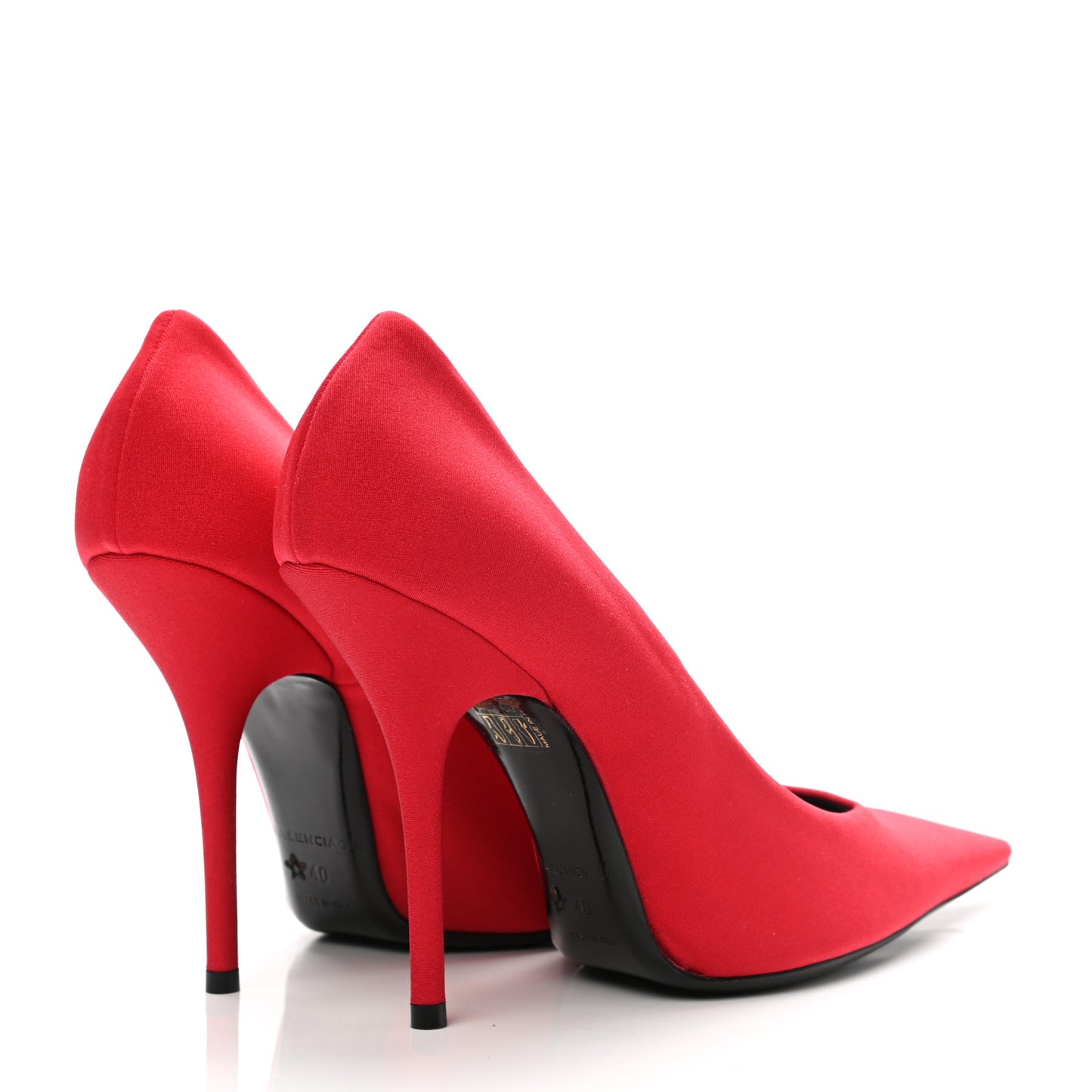Spandex Knife Pointed 110mm Pumps 40 Rouge