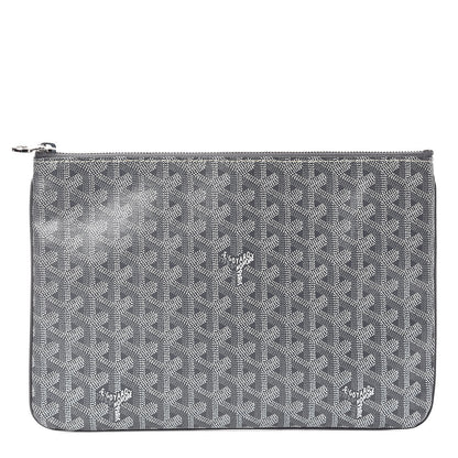 Goyard Goyardine Senat Pochette MM Grey 1 of 9