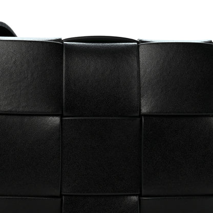 Bottega Veneta Nappa Maxi Intreccio Cassette Bag Black Parakeet 8 of 13