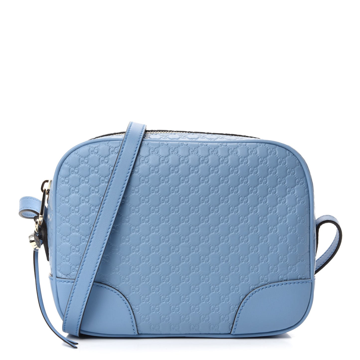Microguccissima Mini Bree Messenger Bag Mineral Blue