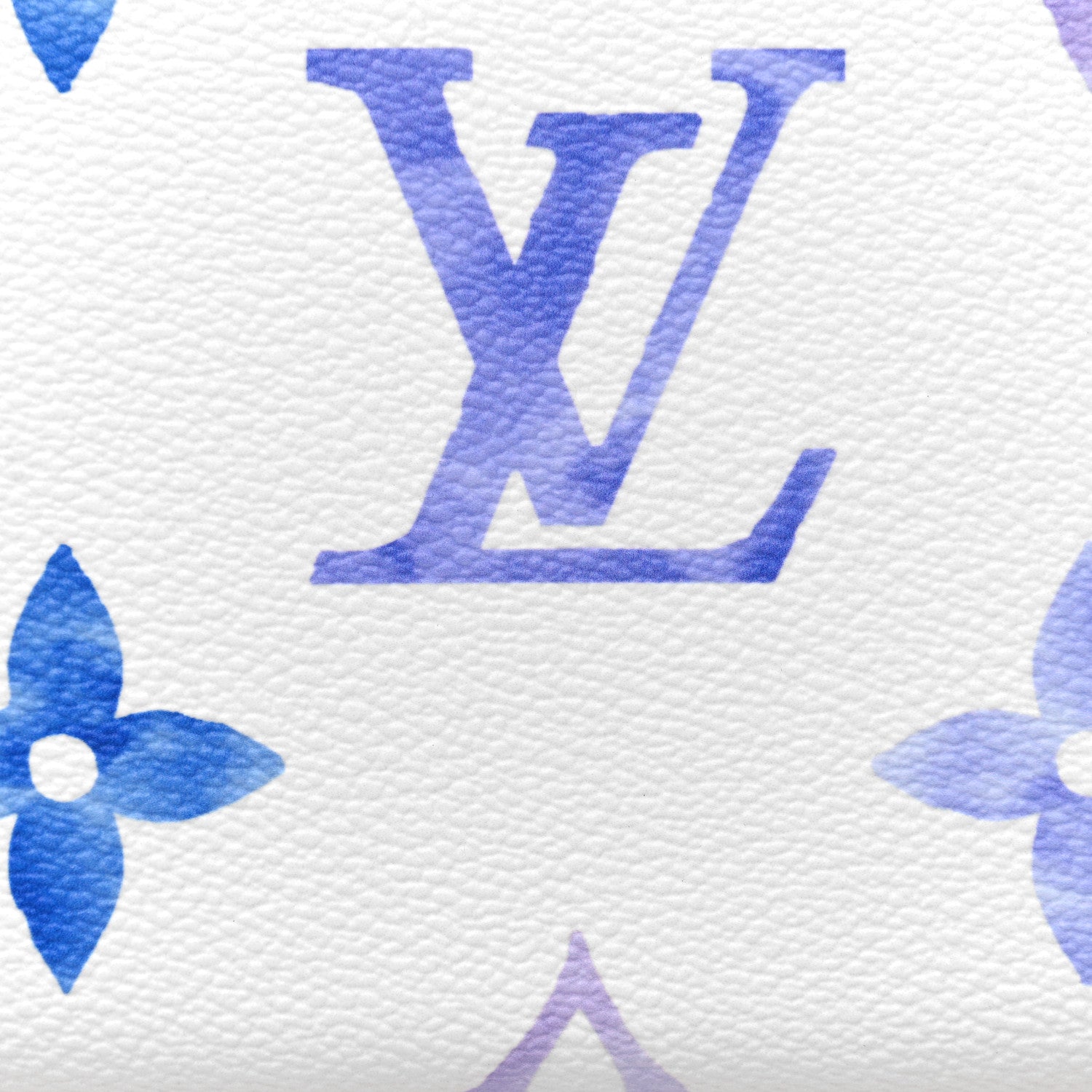 Louis Vuitton Monogram Giant By The Pool Zippy Wallet Resort Blue 7 of 8