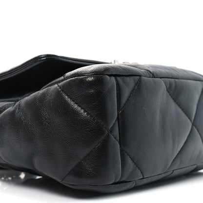 Chanel Lambskin Quilted Medium Chanel 19 Flap Black 9 of 11