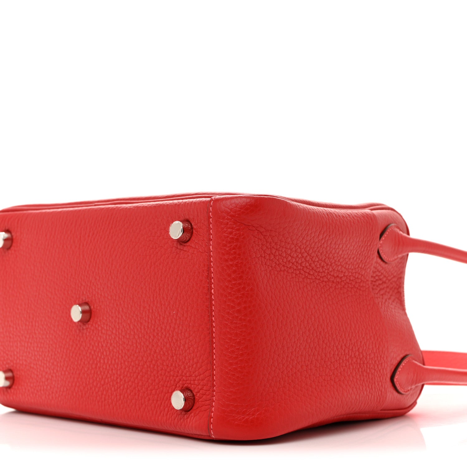 Hermes Taurillon Clemence Verso Lindy 26 Rouge Casaque Bougainvillea 10 of 14