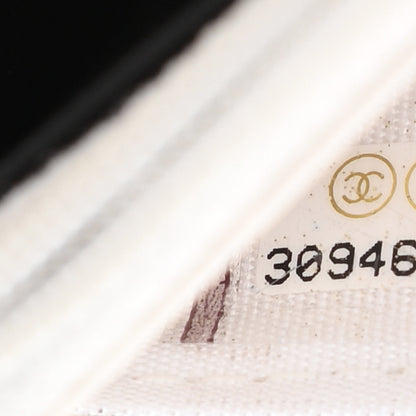 Chanel Caviar Quilted My Everything Wallet On Chain WOC White 11 of 13