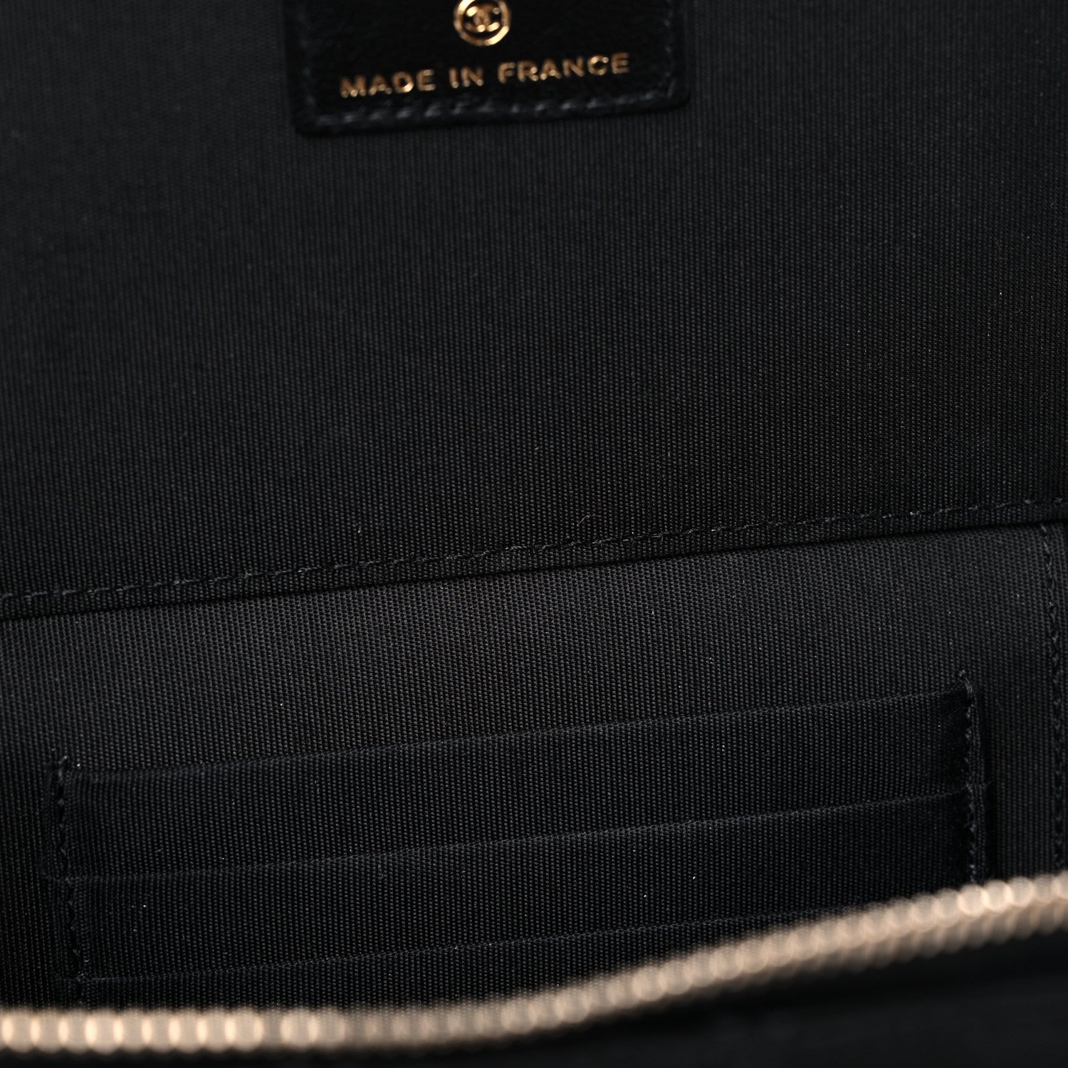 Chanel Lambskin Quilted Small Top Handle Vanity Case With Chain Black 10 of 11