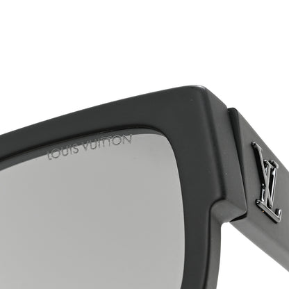 Louis Vuitton Acetate LV Clash Large Square Sunglasses Z2707W Deep Black 8 of 9