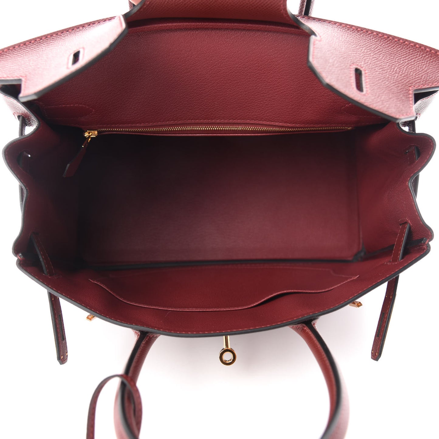 Epsom Birkin 30 Rouge H