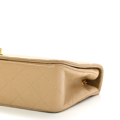 Chanel Lambskin Quilted Small Single Flap Beige 10 of 11