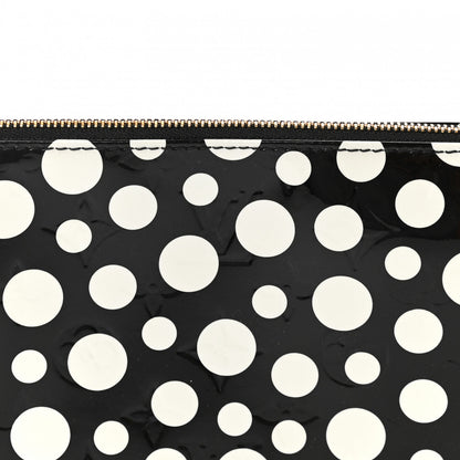 Louis Vuitton Vernis Kusama Infinity Dots Pochette Accessories Black 8 of 11