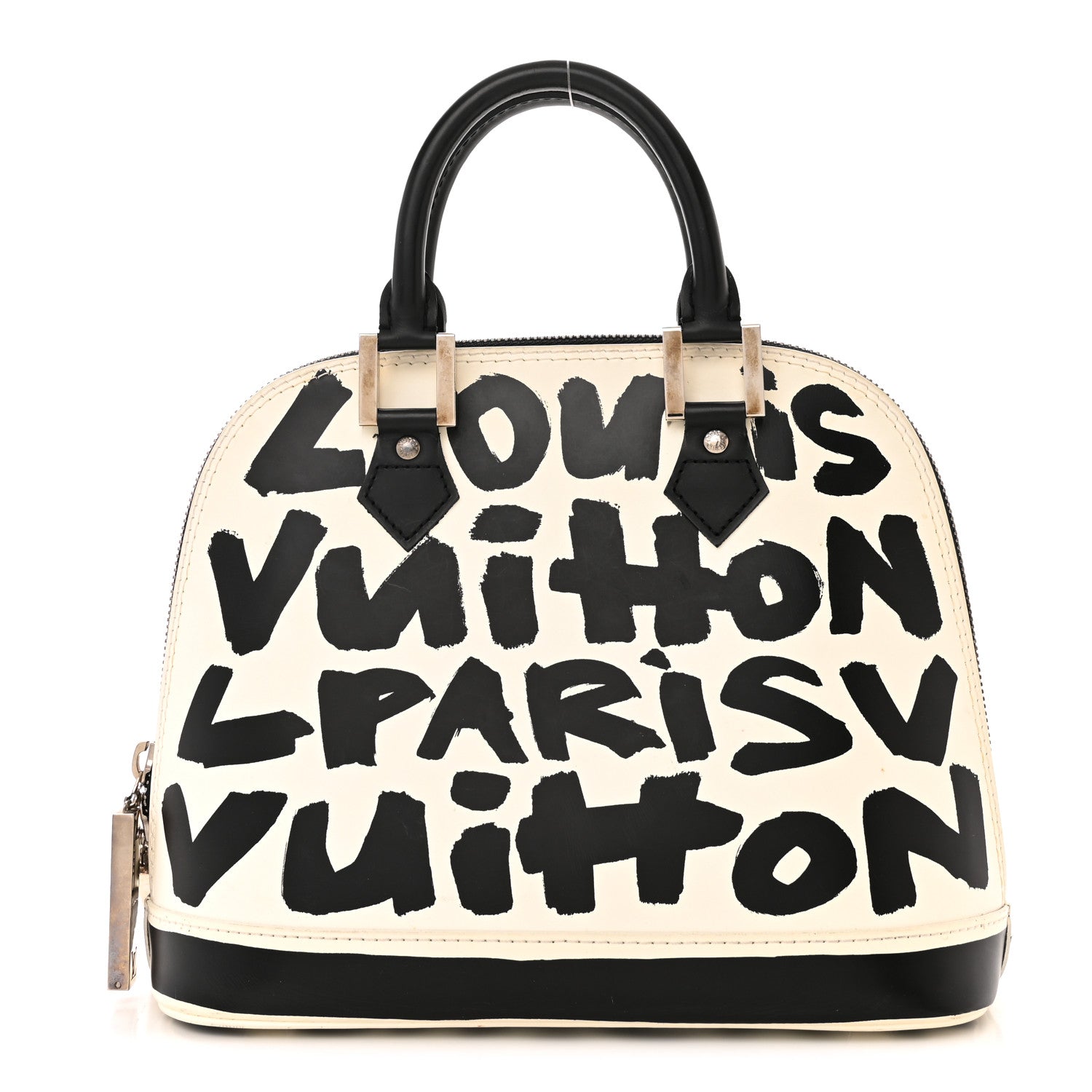 Louis Vuitton Graffiti Alma MM Black 1 of 13
