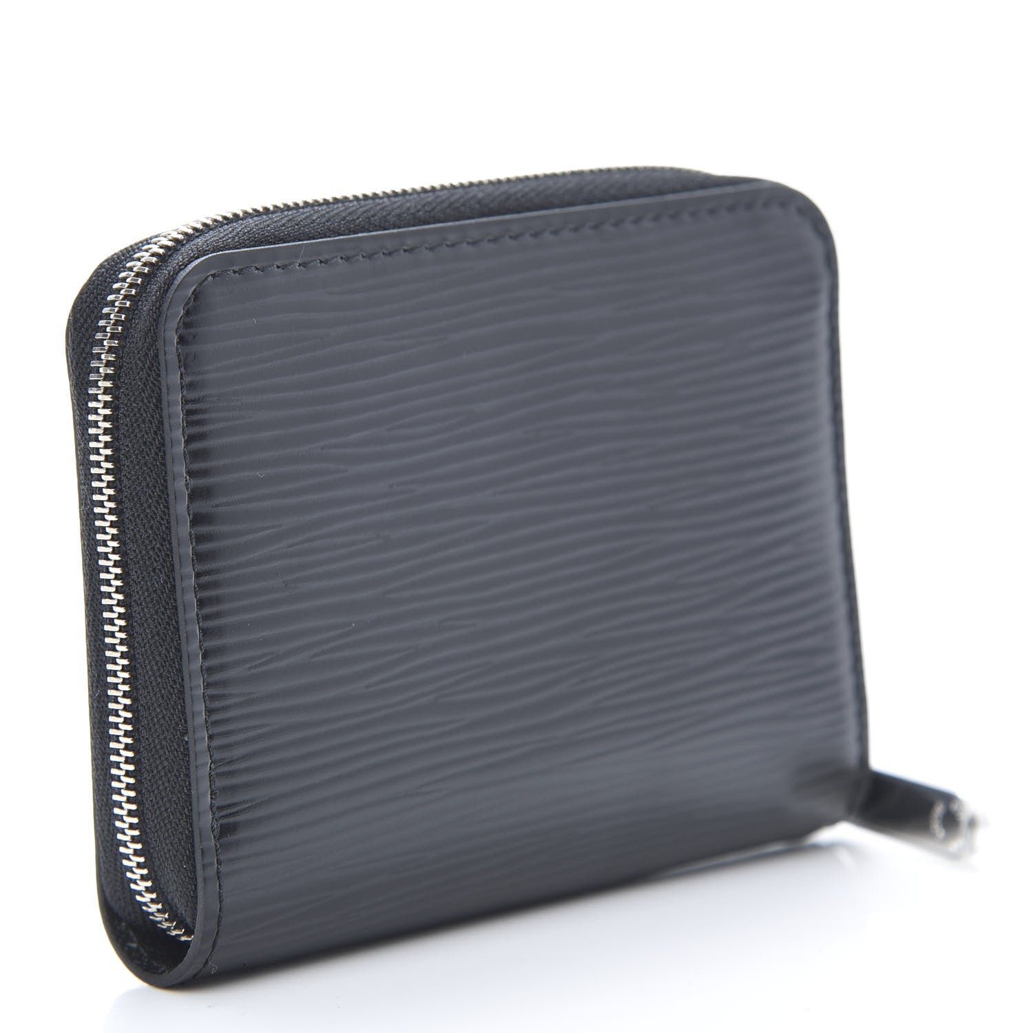 Louis Vuitton Epi Zippy Coin Purse Black 3 of 7