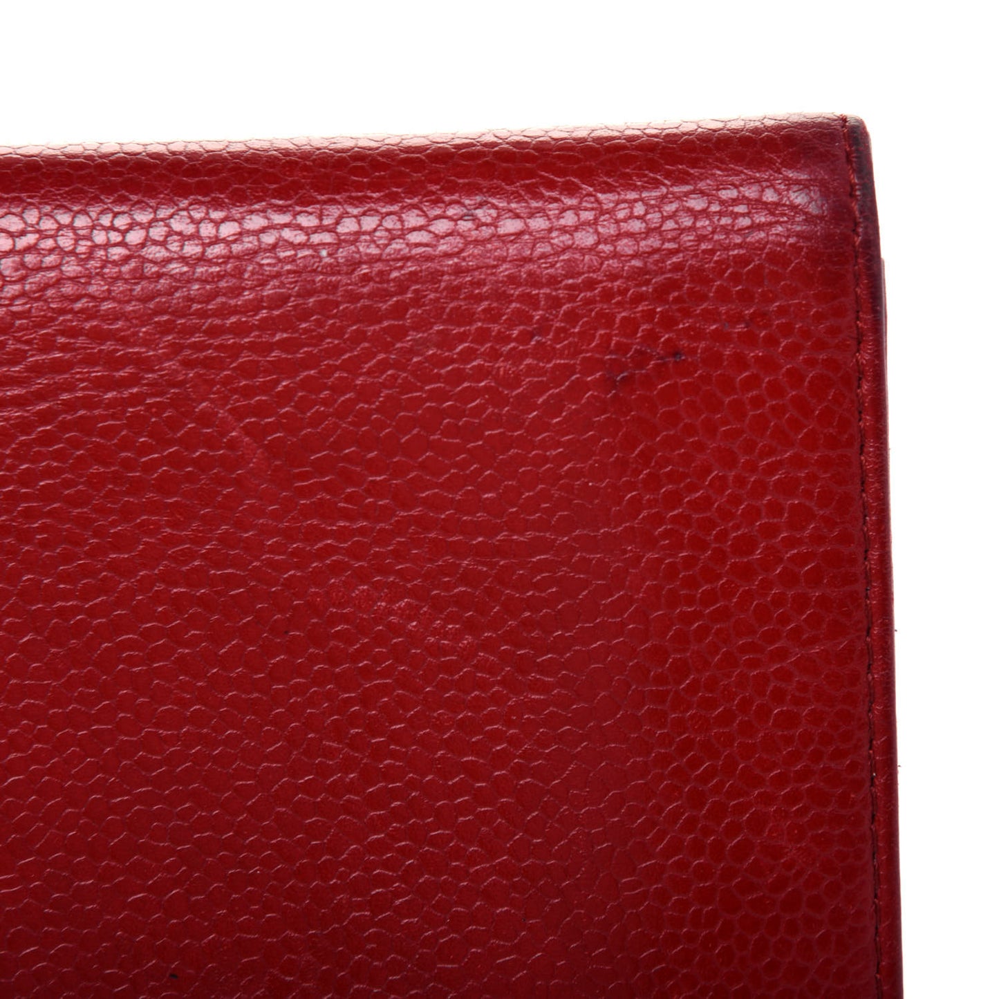 Caviar Timeless CC Yen Wallet Red