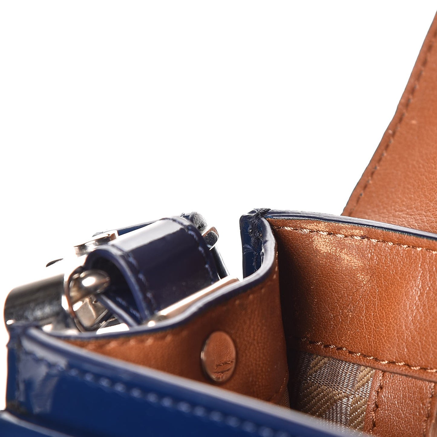 Patent PS11 Classic Shoulder Bag Cadet Blue