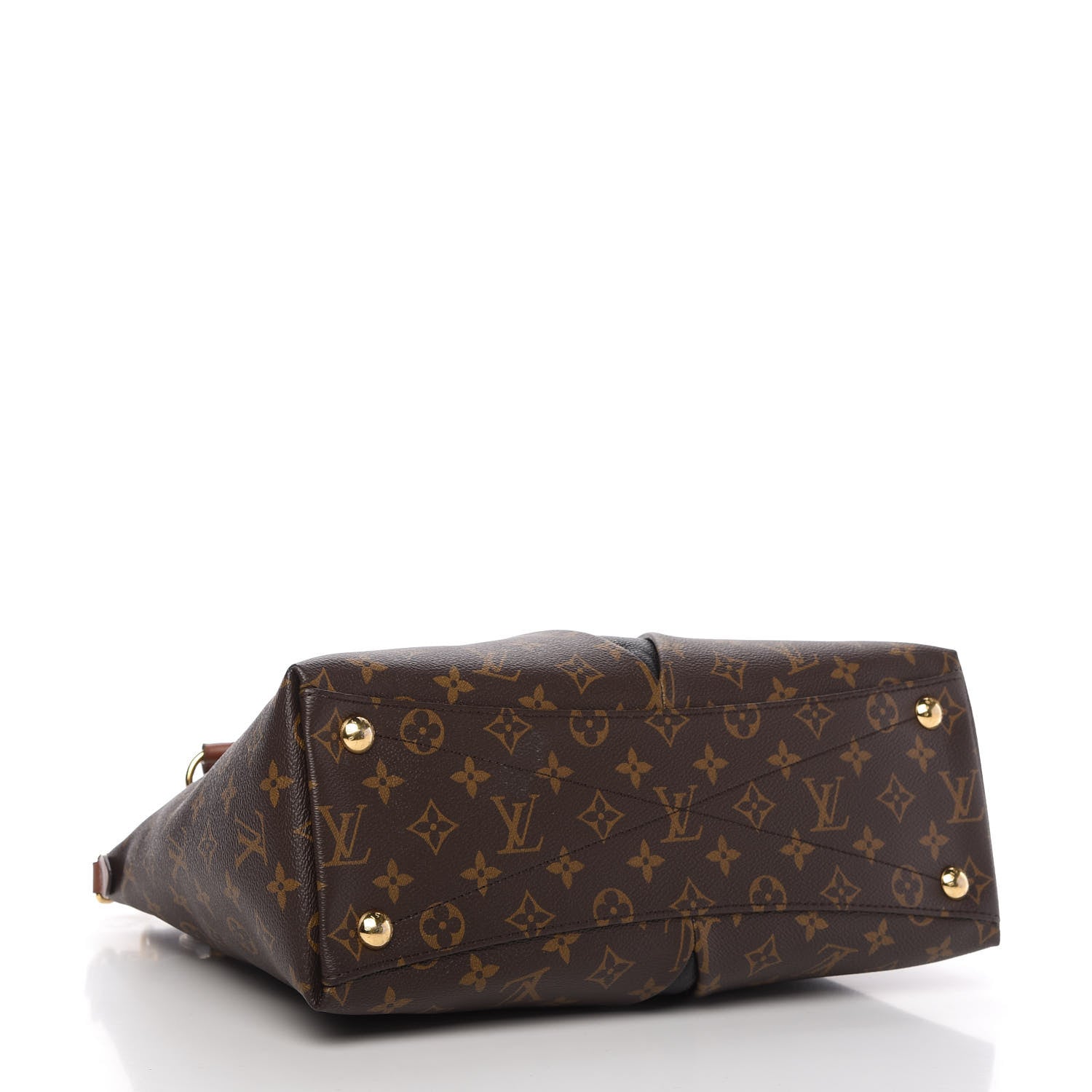 Louis Vuitton Monogram V Tote MM Black 4 of 10