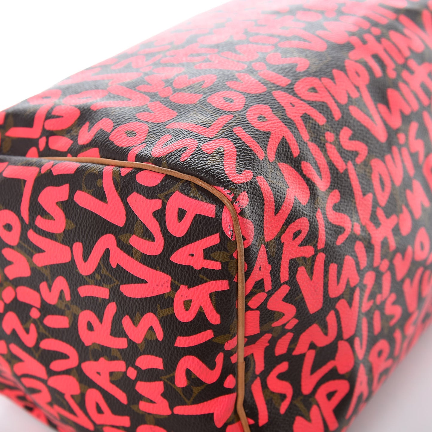 Monogram Graffiti Speedy 30 Fuchsia