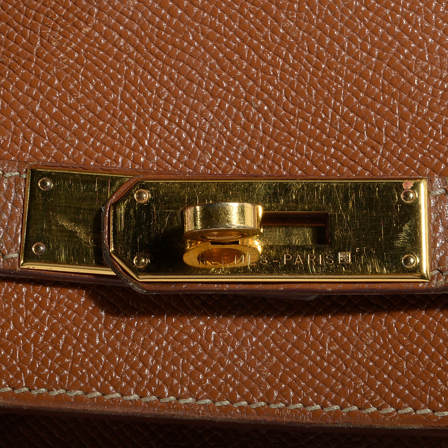 Hermes Courchevel Birkin 35 Gold 25 of 26