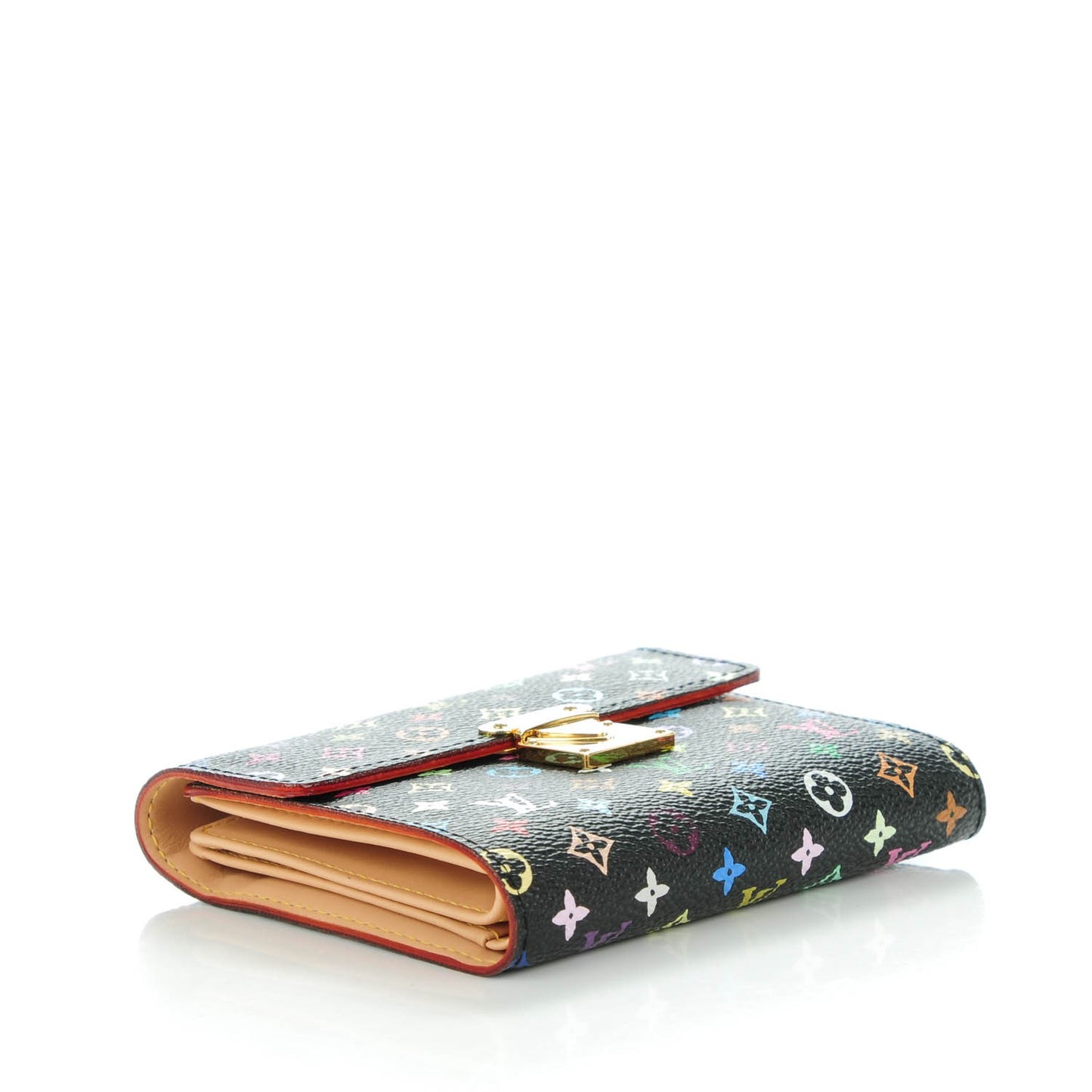 Monogram Multicolor Koala Wallet Black