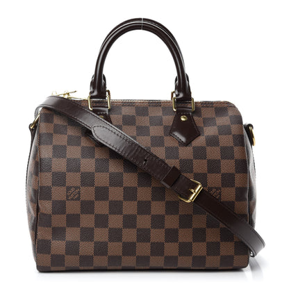 Louis Vuitton Damier Ebene Speedy Bandouliere 25 1 of 11
