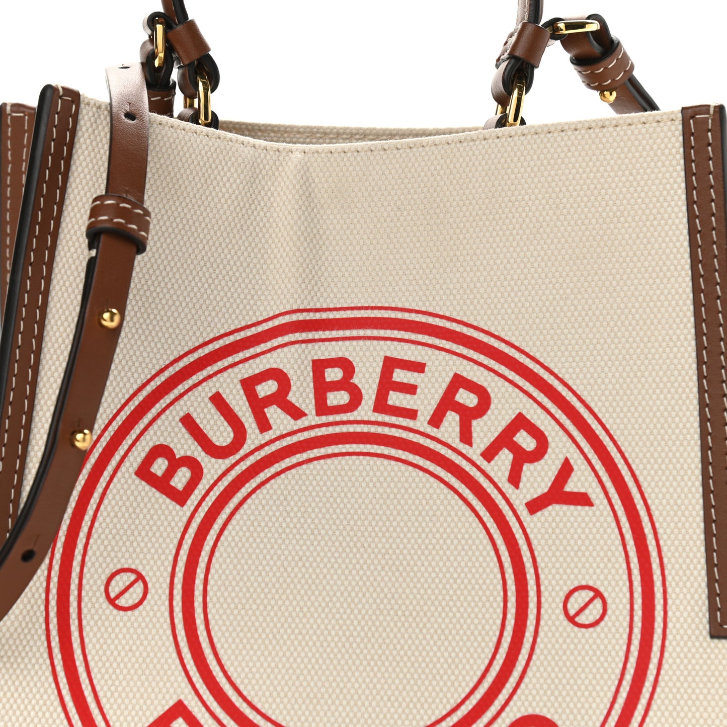 Canvas Cotton Small Peggy Bucket Red