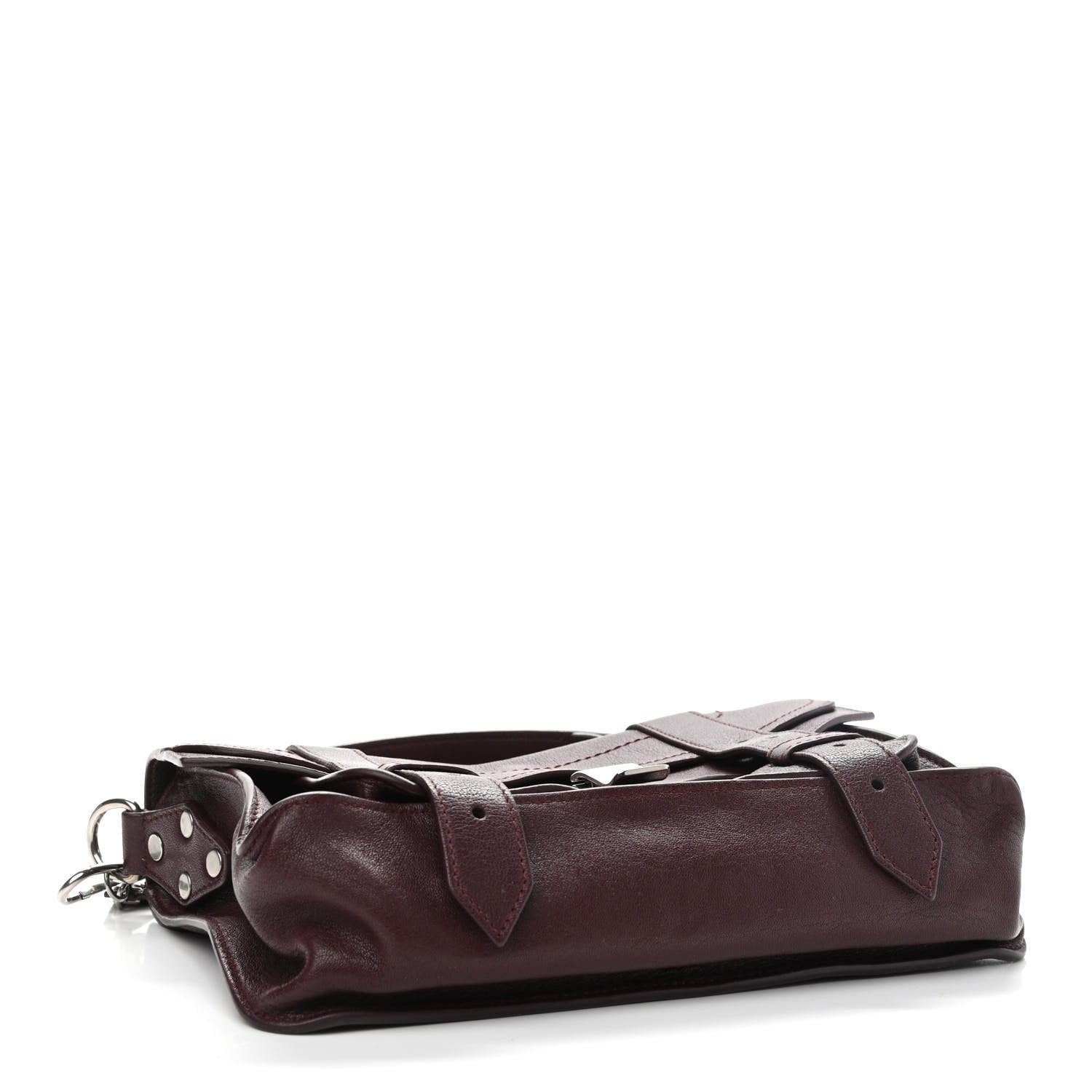 Proenza Schouler Lambskin Tiny PS1 Lux Satchel Cordovan 4 of 10
