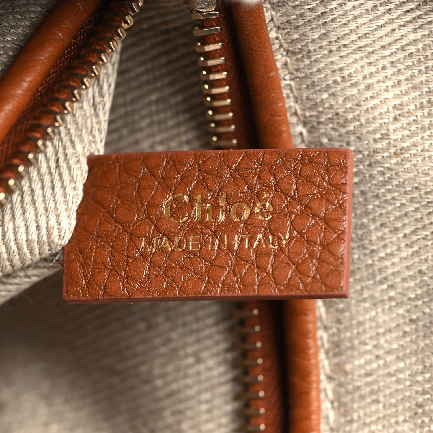 Chloe Grained Calfskin Medium Penelope Shoulder Bag Caramel 6 of 8