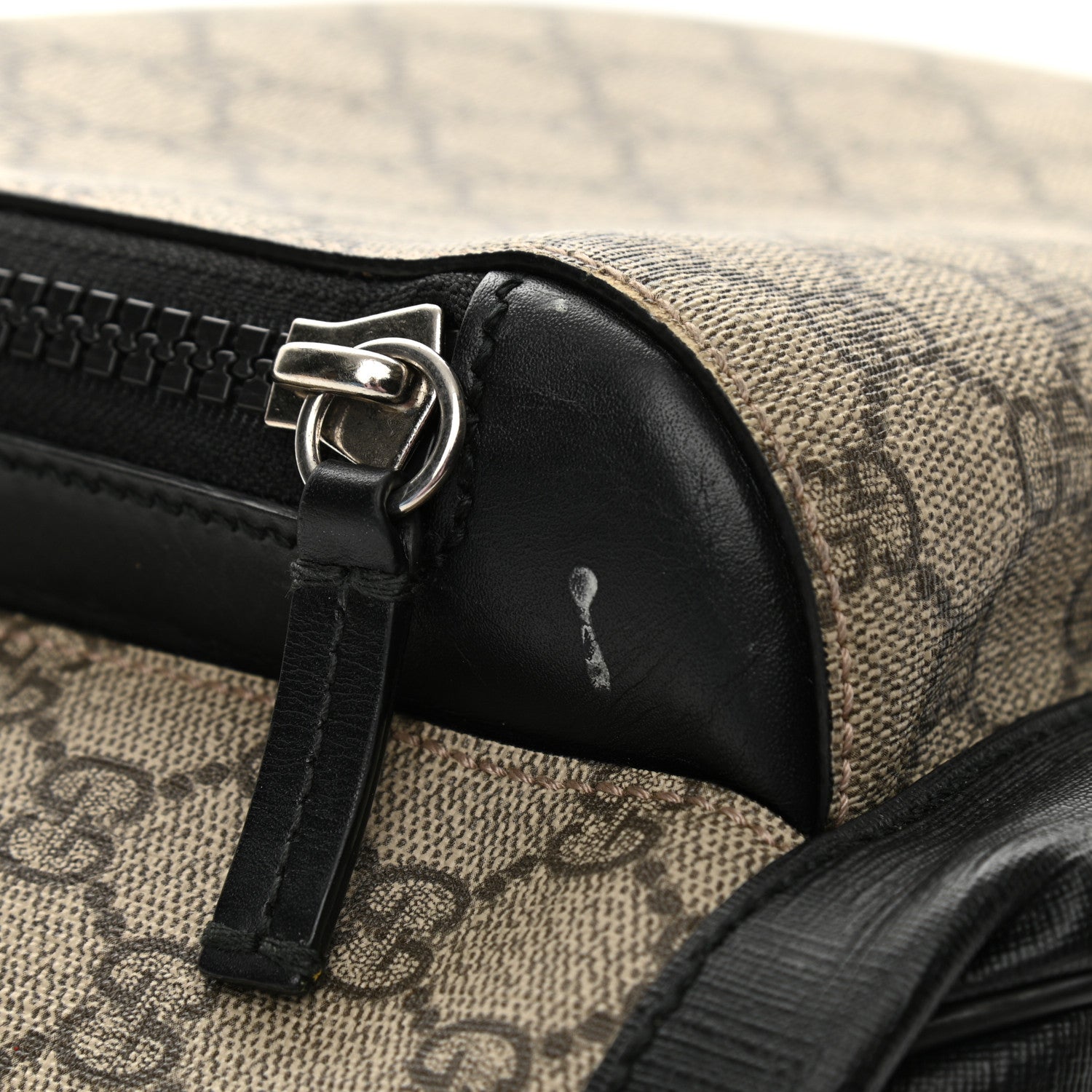 Gucci GG Supreme Monogram Medium Backpack Black 14 of 14