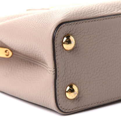 Louis Vuitton Taurillon Capucines BB Galet 8 of 10